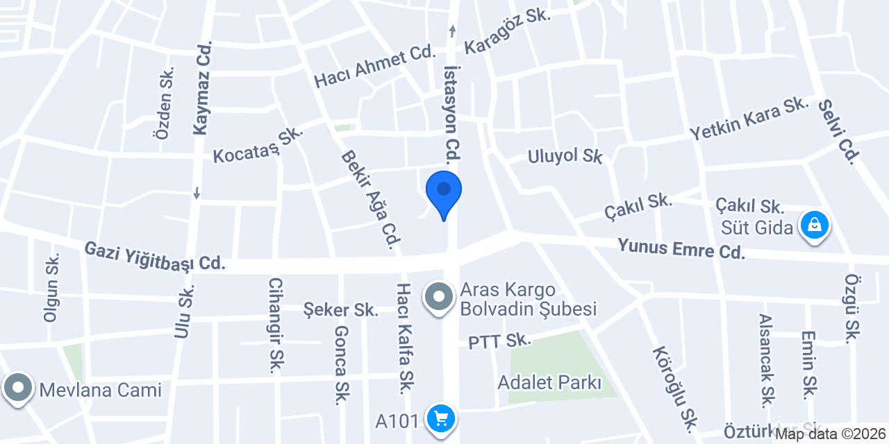 Köksoy Mobilya konumu