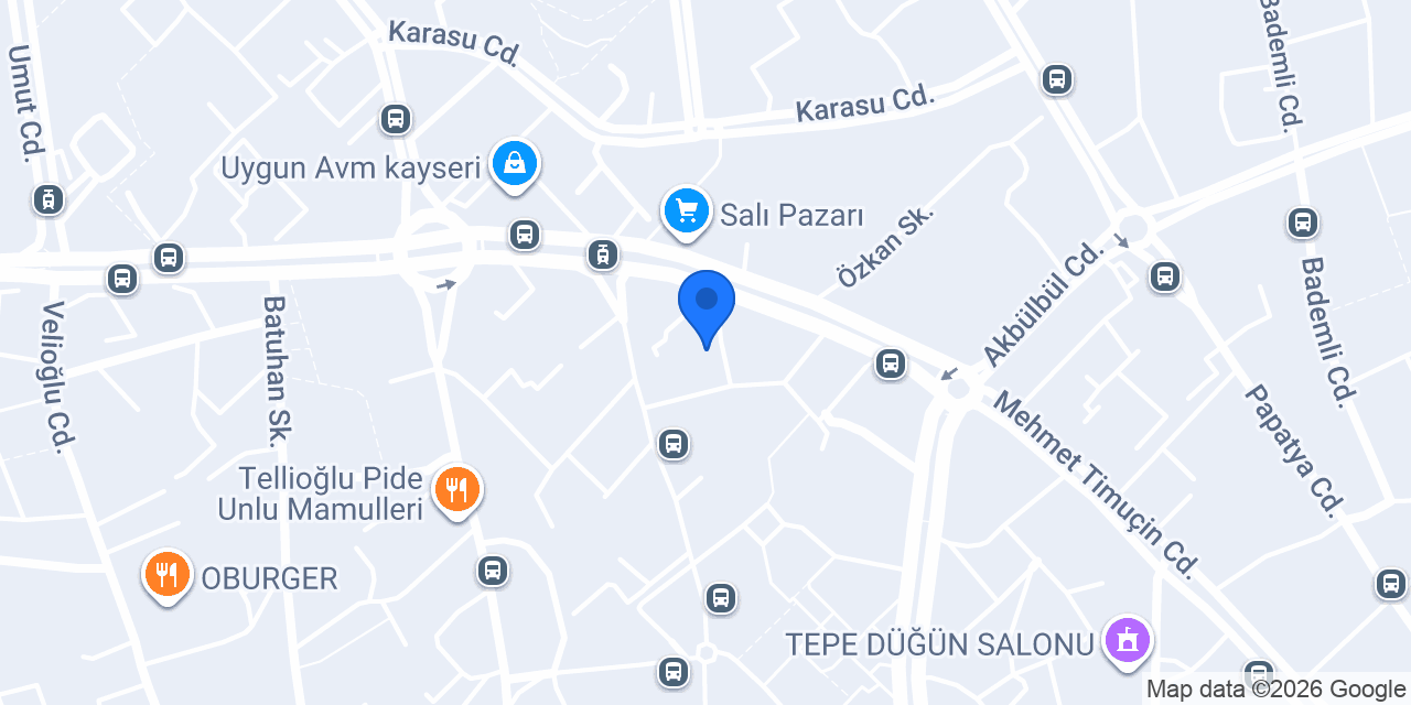 Yetiş Anahtar konumu