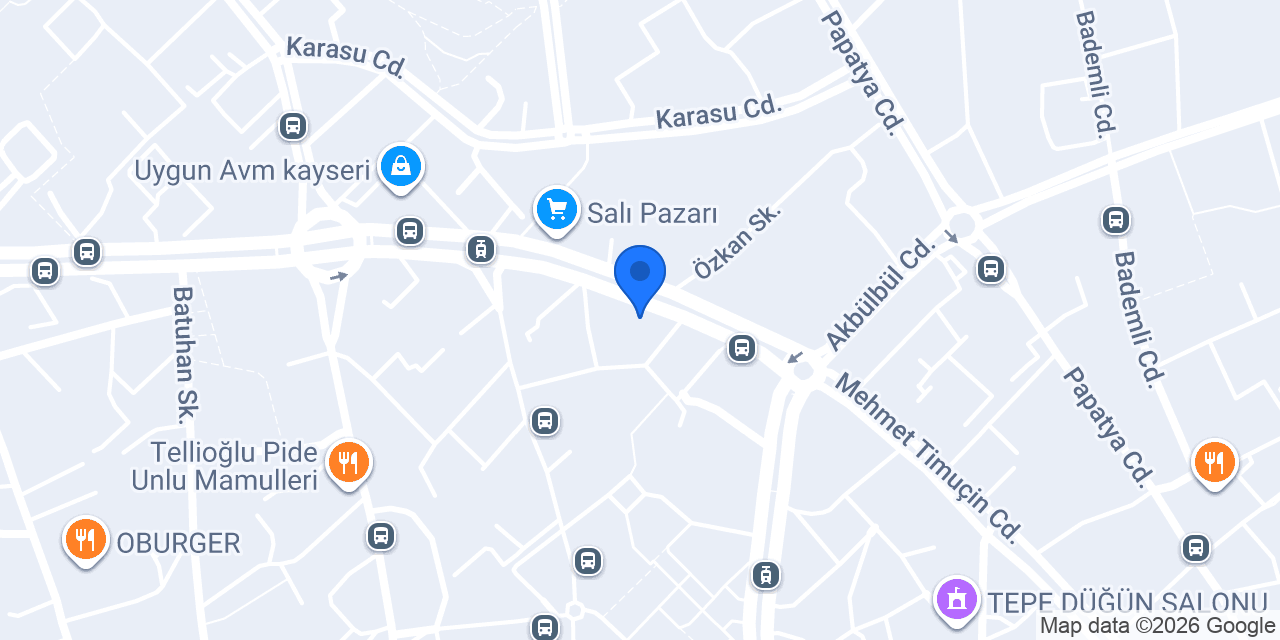 Hakan Ticaret Yapı Malzemeleri konumu