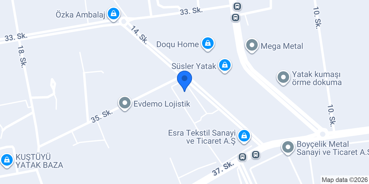 Tahtasakal Yapı Endüstrisi konumu