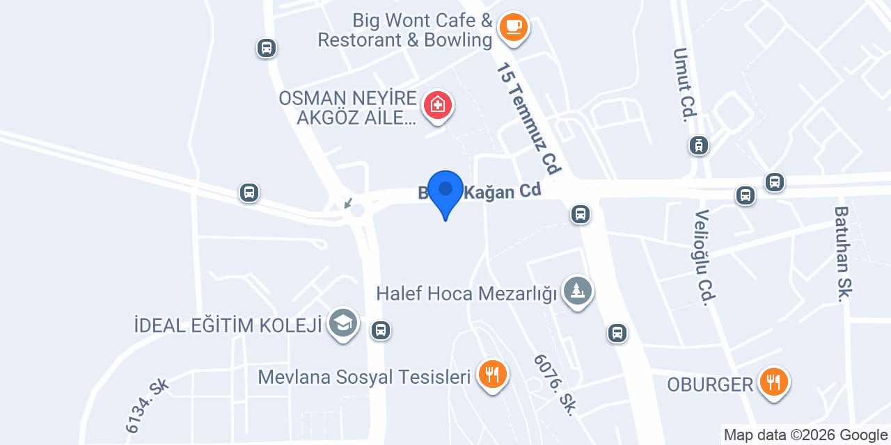Gözün Döner&Izgara konumu