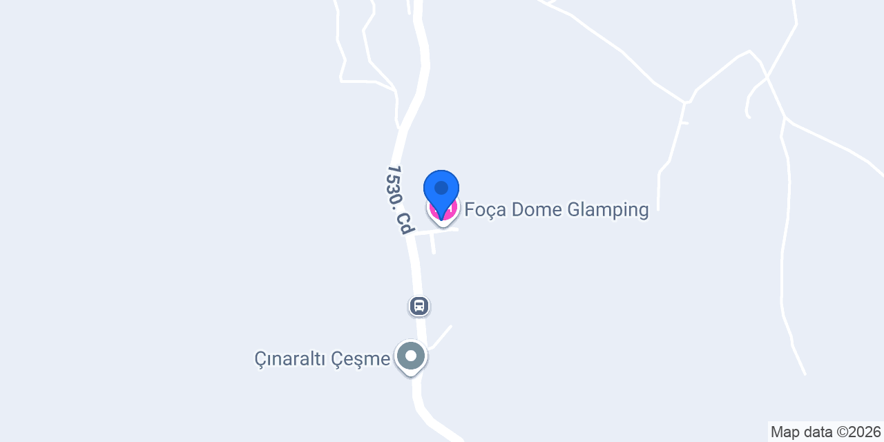 Foça Dome Glamping konumu