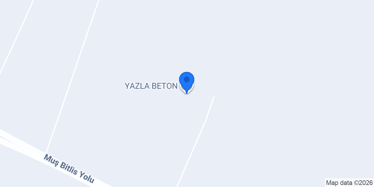YAZLA BETON konumu