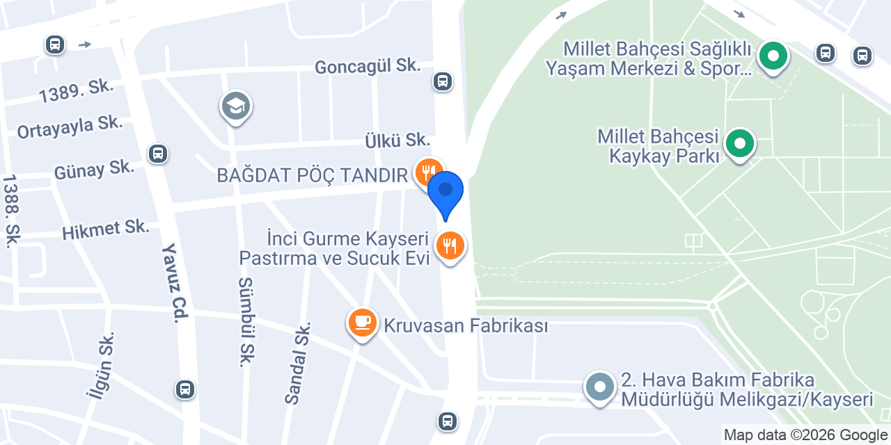 Karamercan Yapı İnşaat konumu