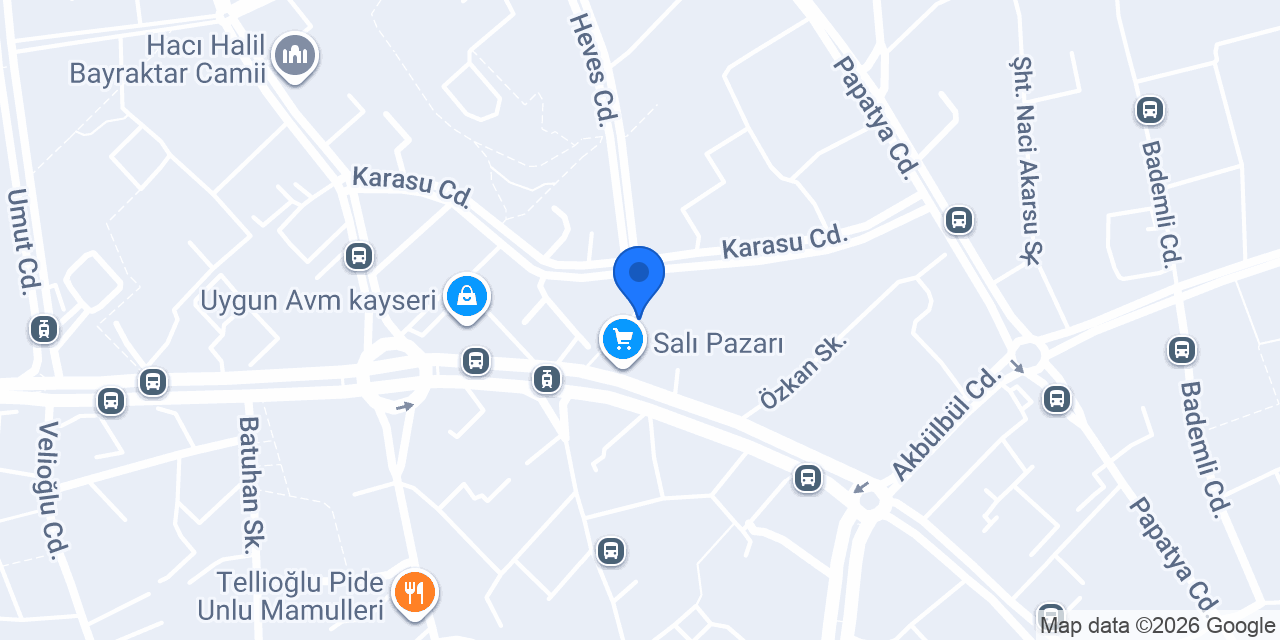 Yağmur Akü konumu