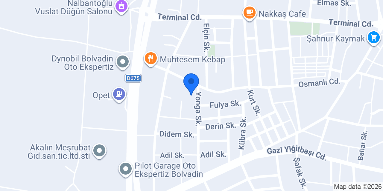 RADAR ELEKTRONİK konumu
