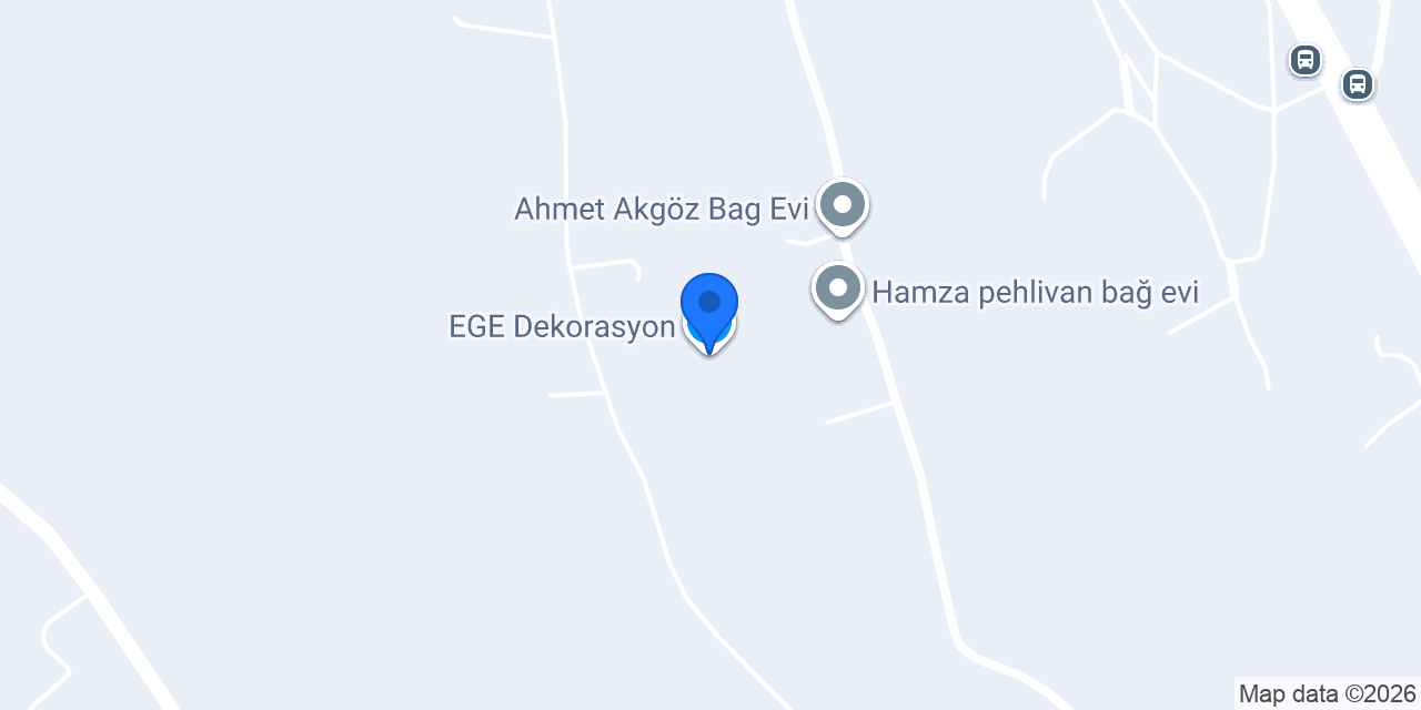 EGE Dekorasyon konumu