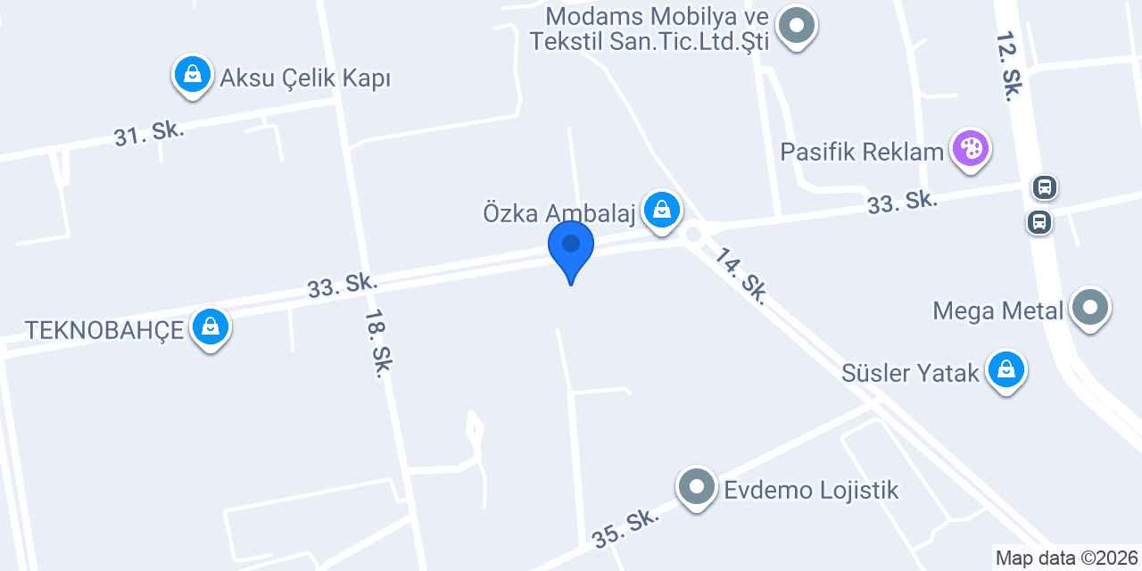 DOA MASA SANDALYE konumu