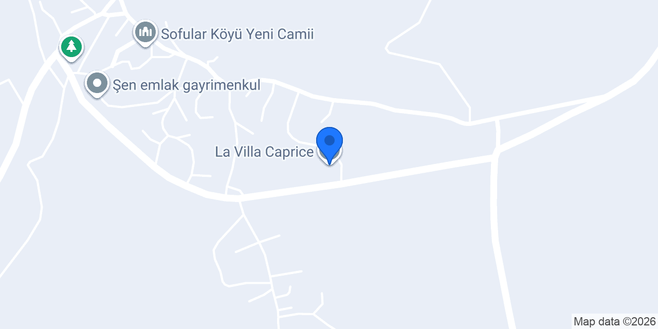 La Villa Caprice konumu