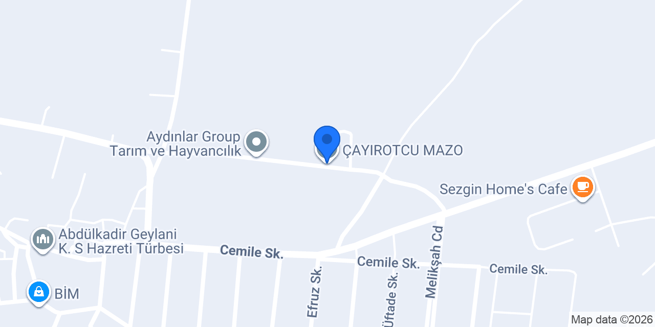 ÇAYIROTCU MAZO konumu
