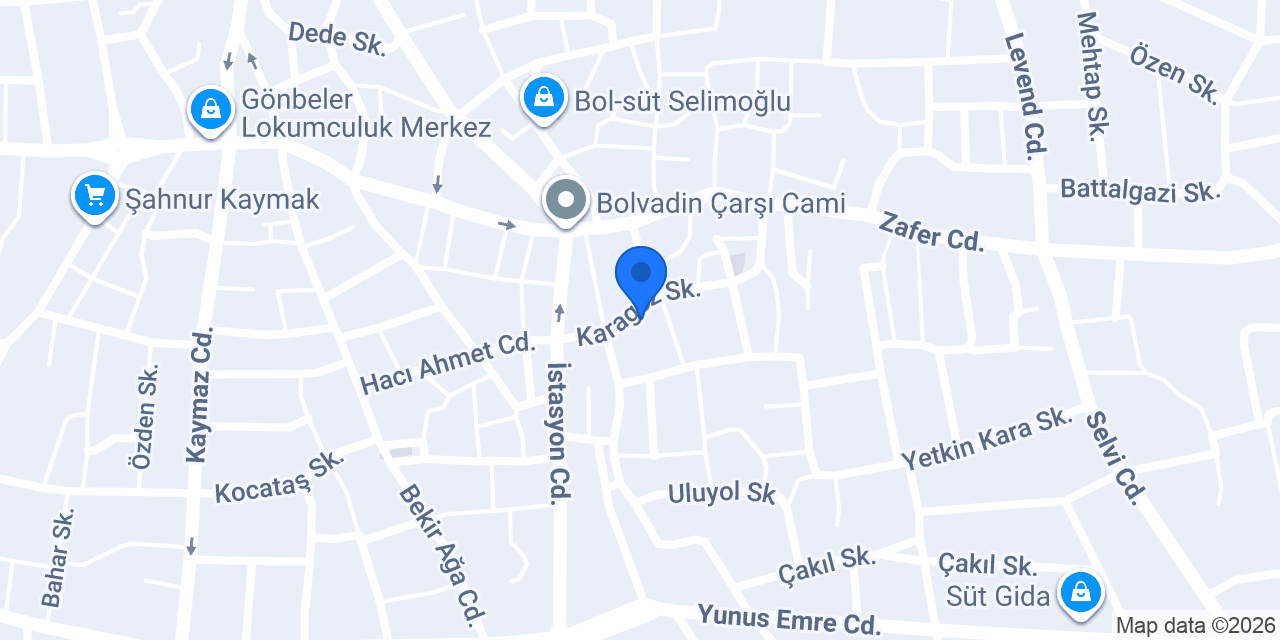 Saray Pide Salonu konumu
