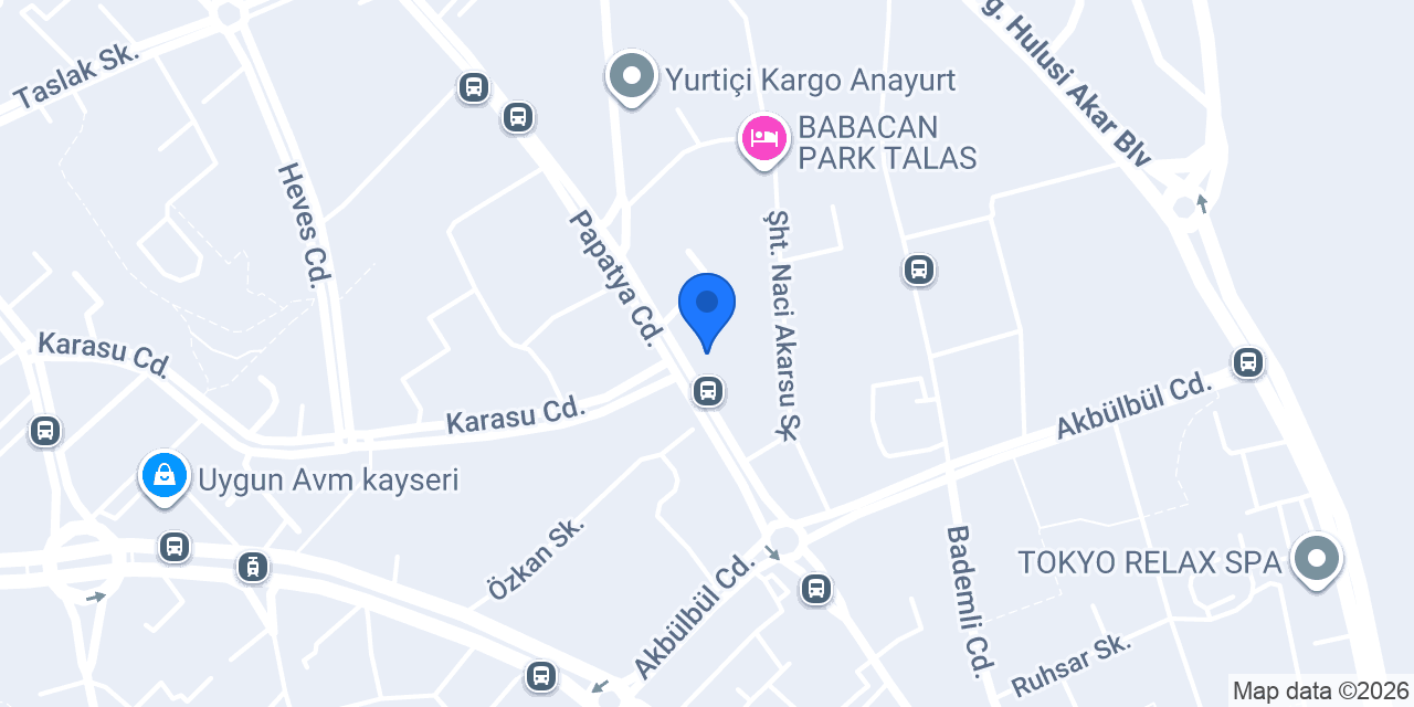 BEREKET ET VE ET MAMÜLLERİ konumu