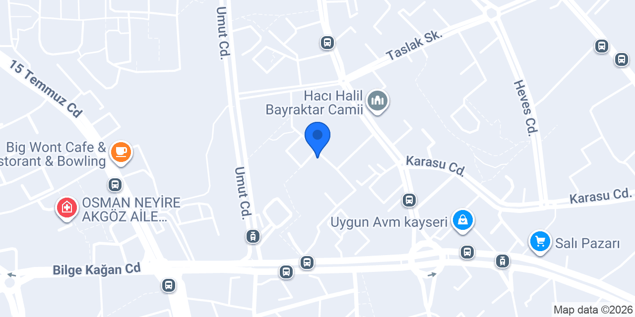 İNCİ Restaurant konumu