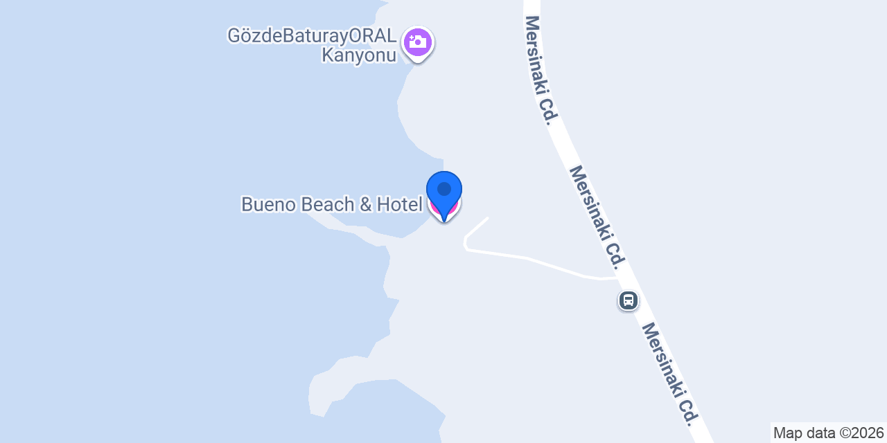 Bueno Beach & Hotel konumu