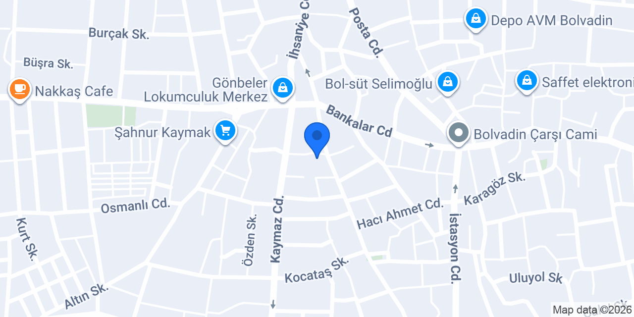 DHL eCommerce - Bolvadin Şubesi konumu