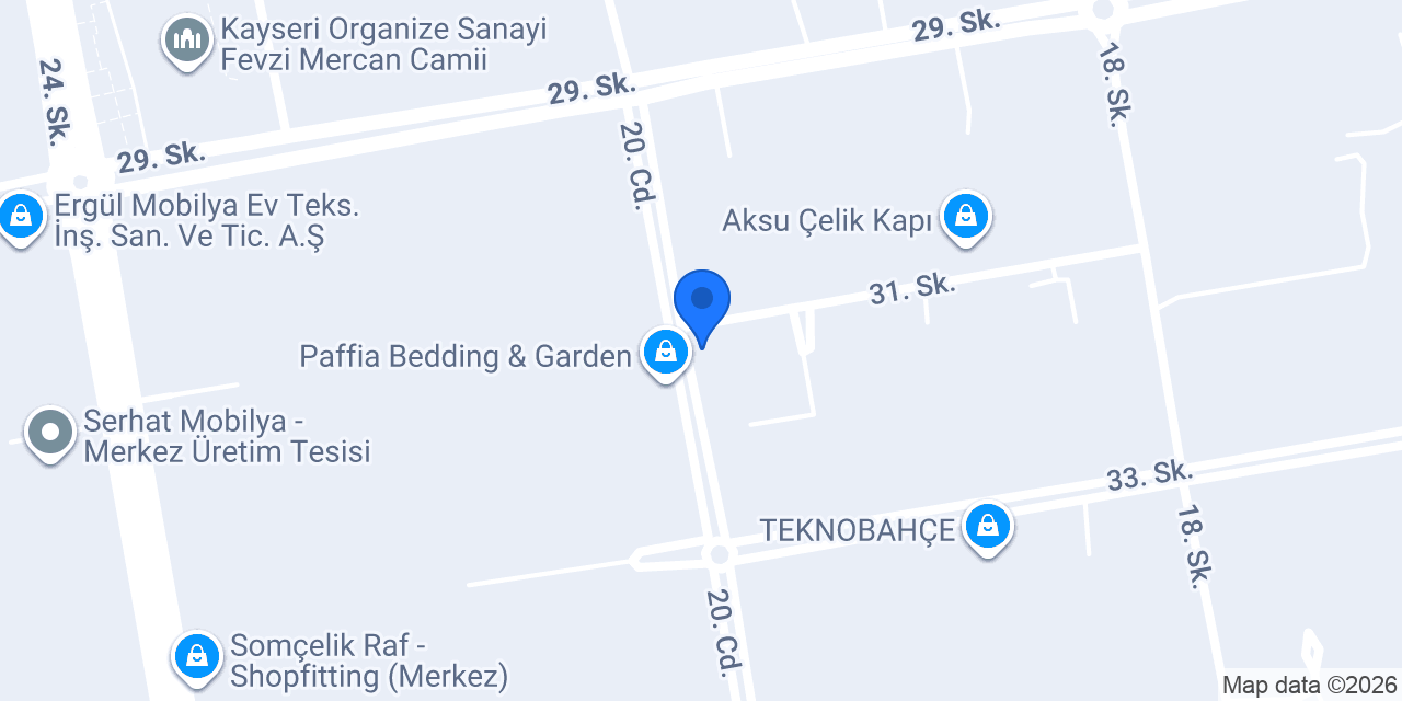 Setka Kraft Kağıt Torba konumu