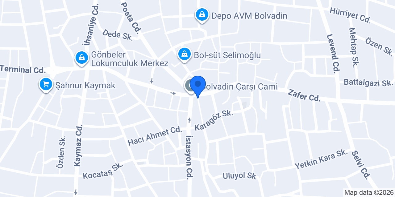 Polybotum Otel & Hotel konumu