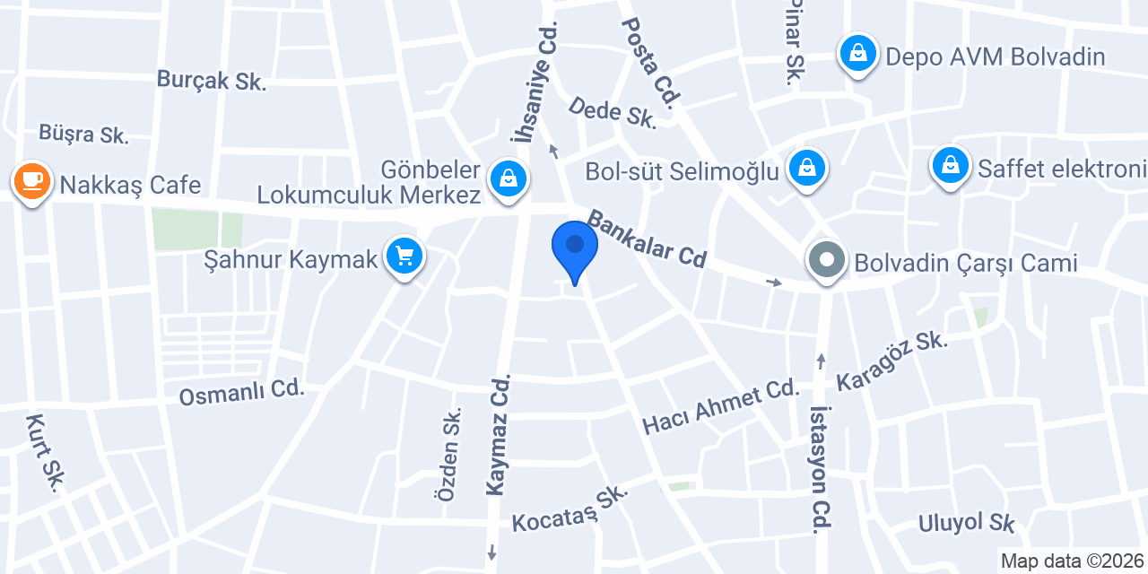 SARAÇOĞLU TEKNİK AFYON BOLVADİN konumu