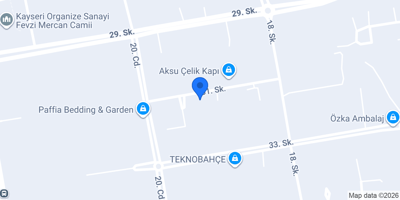 MYC KAPI SİSTEMLERİ konumu