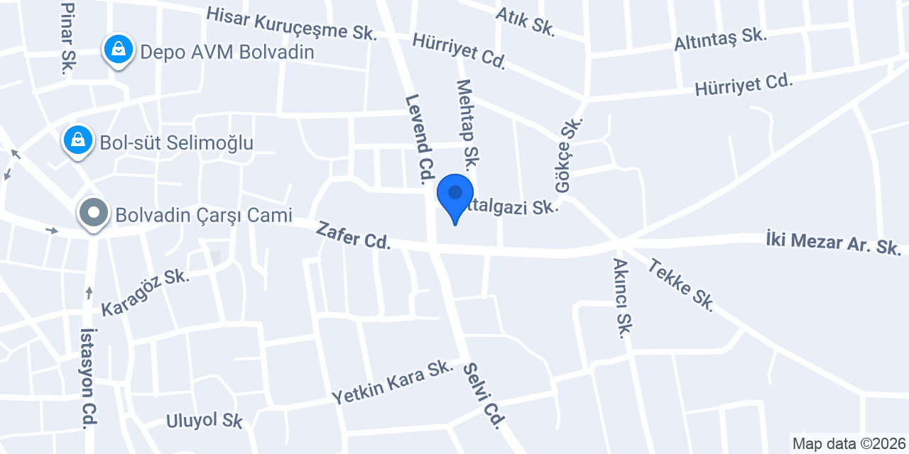 Akçeşme İlkokulu konumu