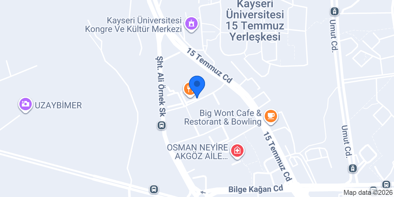LİVA kahvaltı salonu konumu