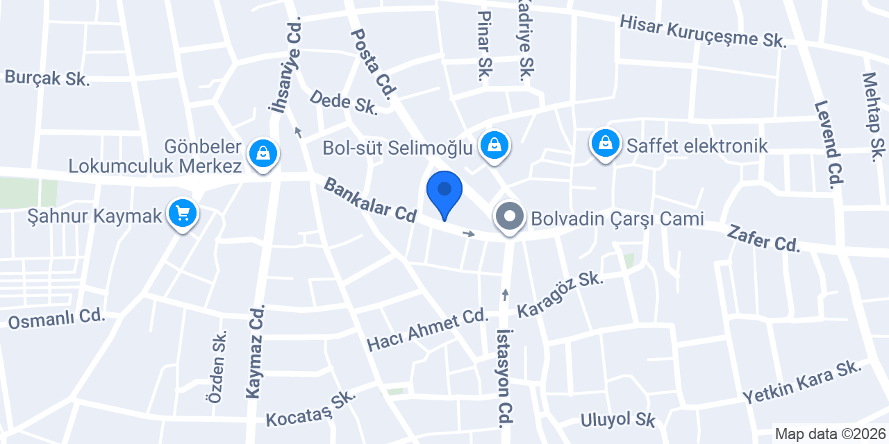 Eber Sürücü Kursu konumu