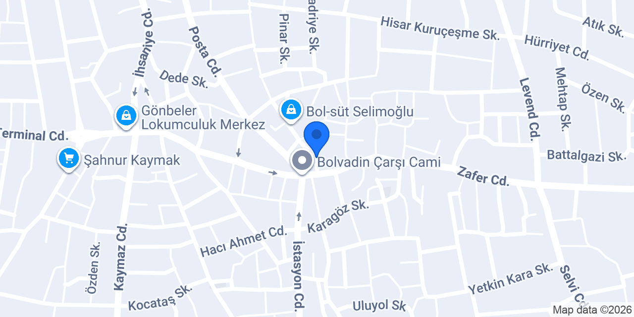 Zümrüt Pastanesi konumu