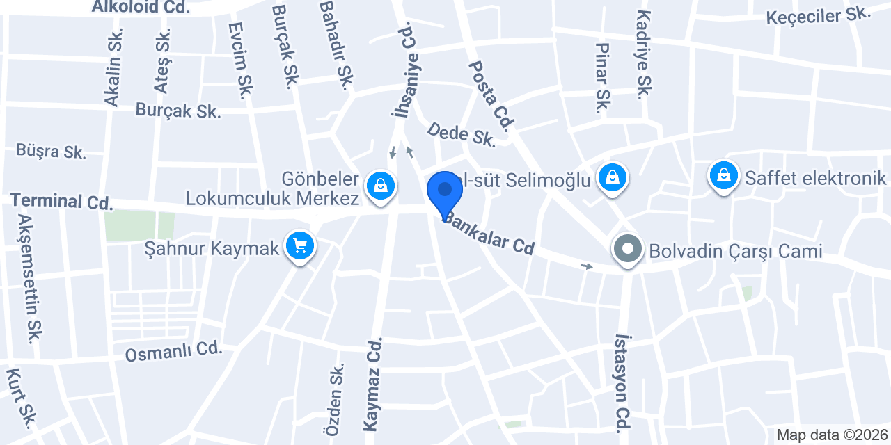 Nefis pide ve lahmacun salonu konumu