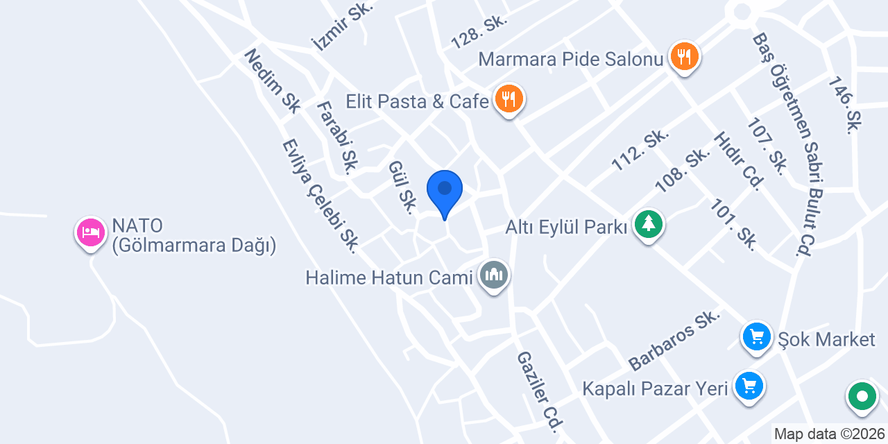 Tahir Ayşe Barutçuoğlu Anaokulu konumu