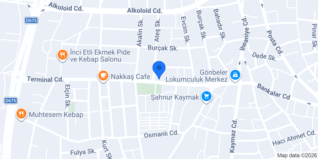 ÜLKER MOBİLYA konumu