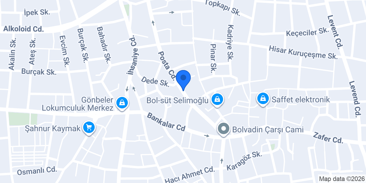 Köksoy Elektrik konumu