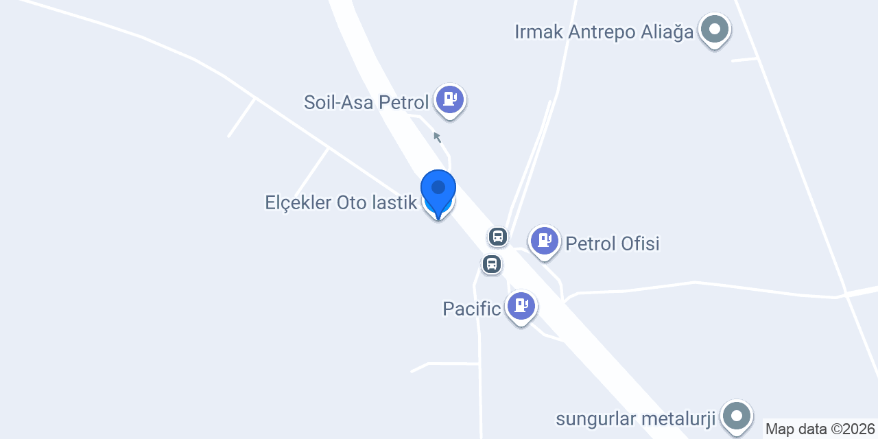Elçekler Oto lastik konumu