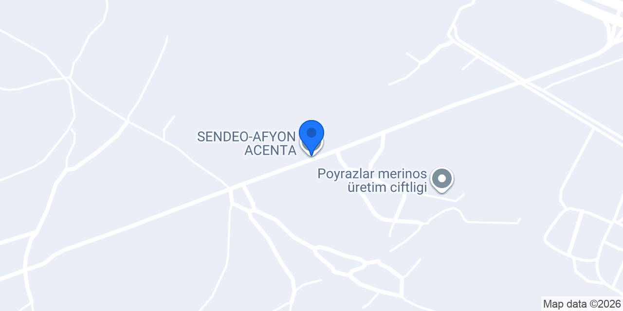 SENDEO-AFYON ACENTA konumu