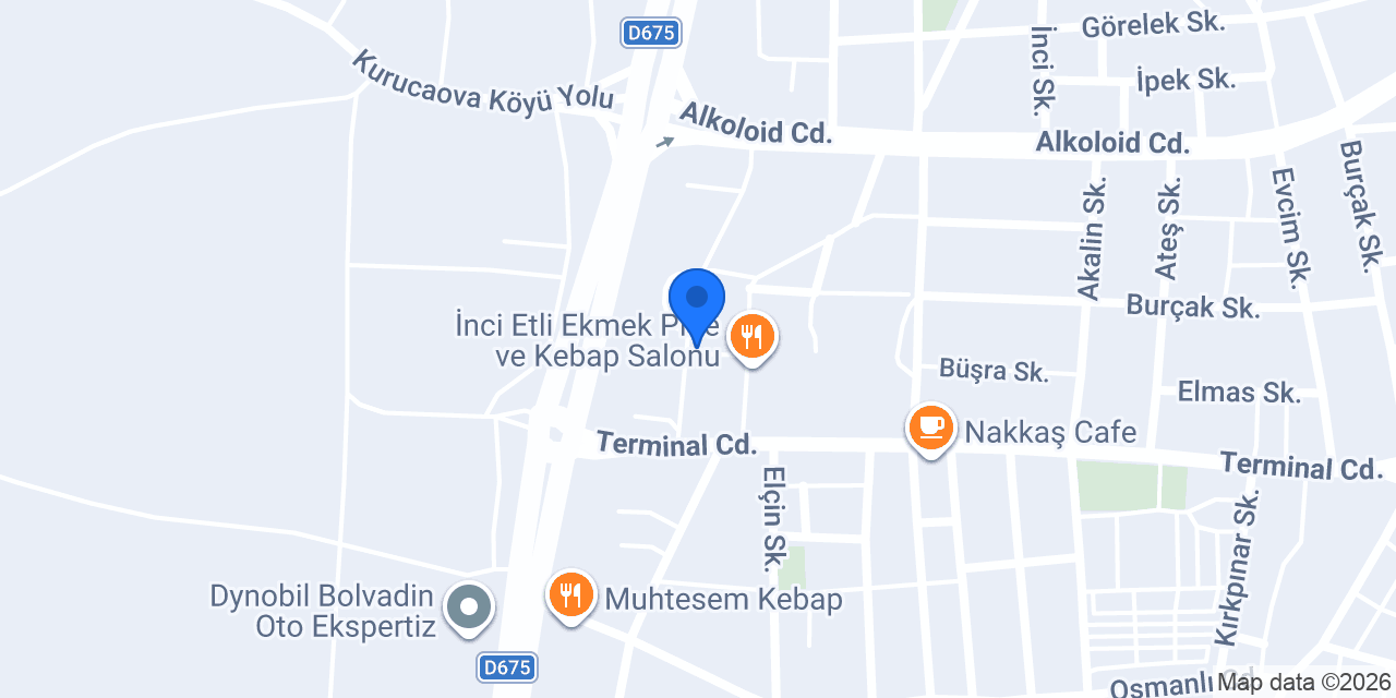 Terminal Taksi konumu