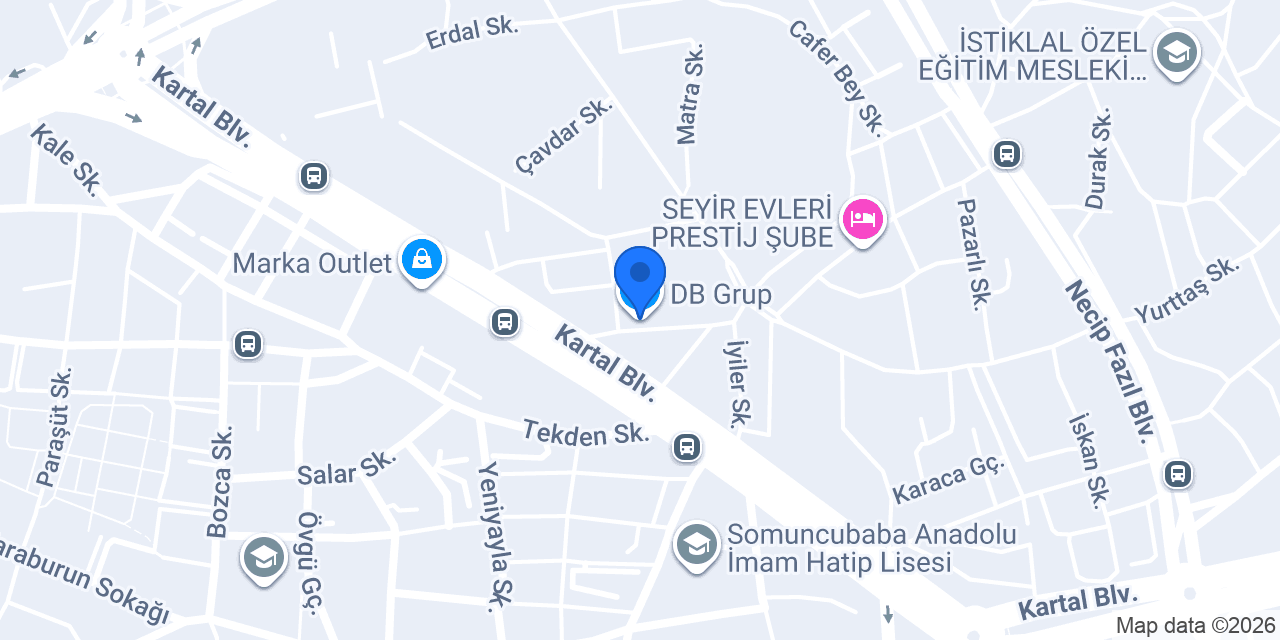 DB Grup konumu