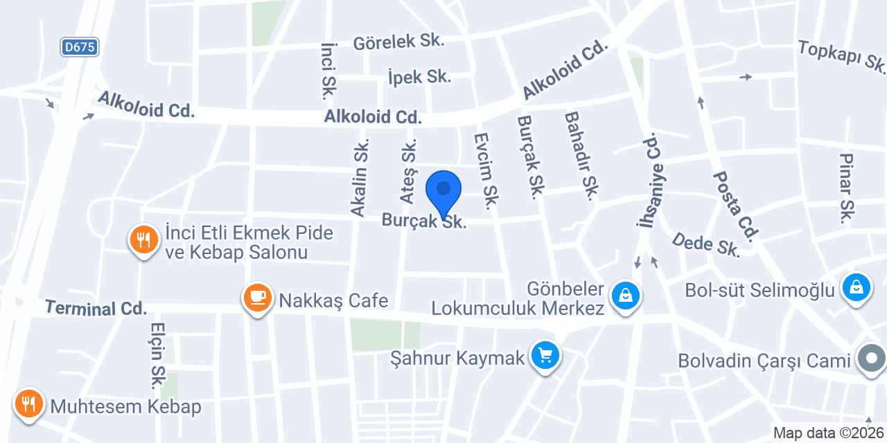 Ms Butik Cafe konumu