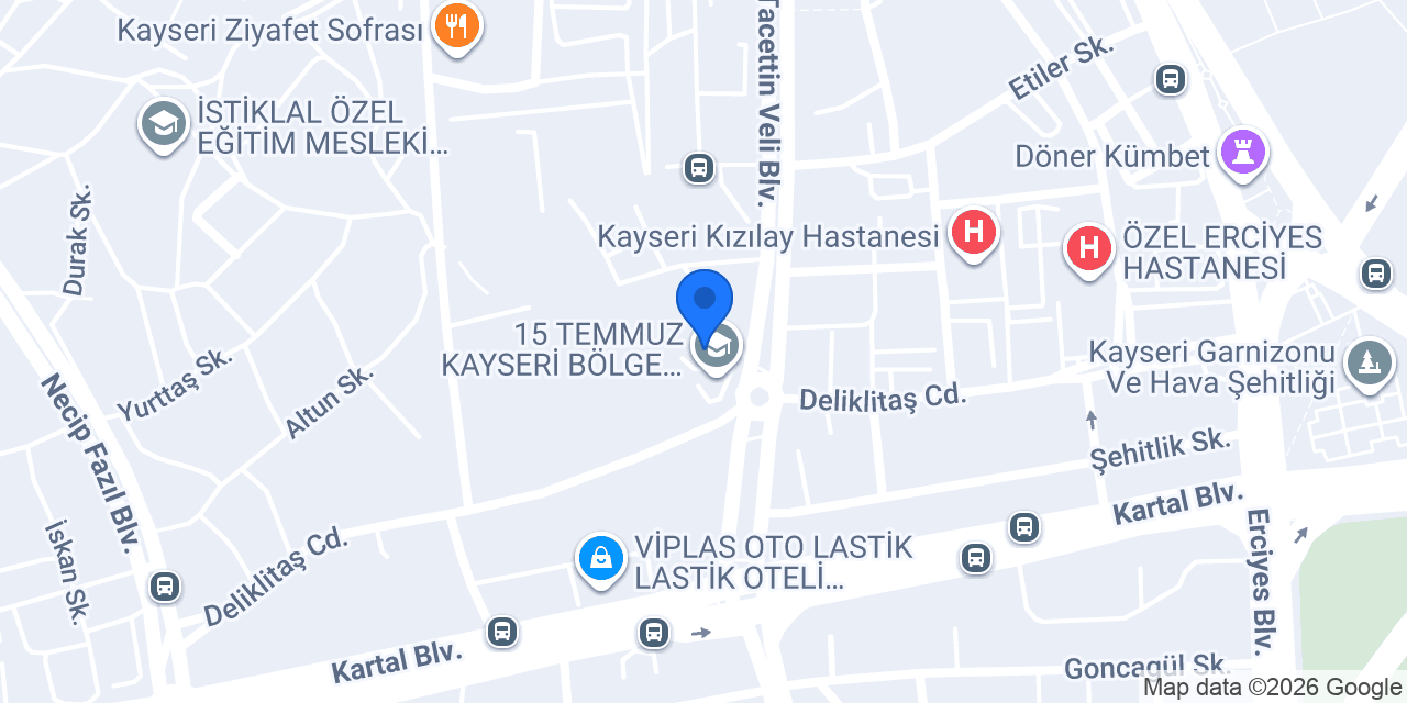 Yeşil Optik konumu