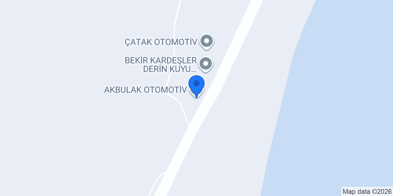 AKBULAK OTOMOTİV konumu