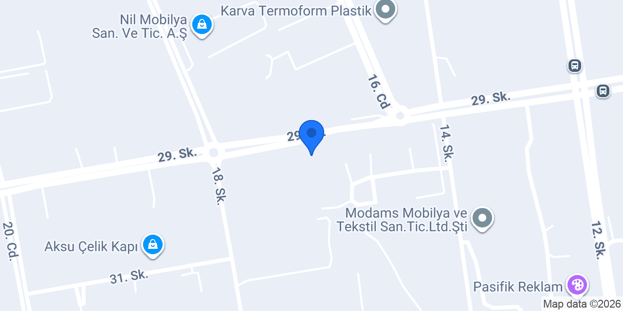 Brango Çelik Kapı konumu