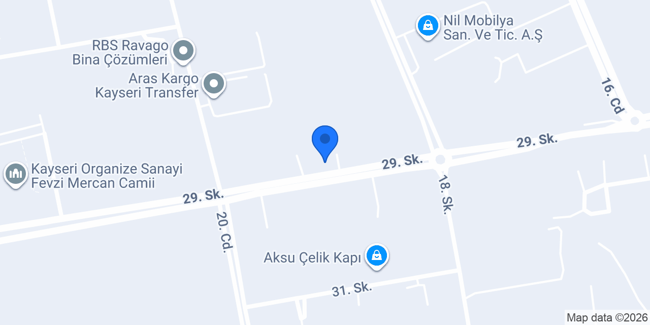 Hat Çelik Lazer Kesim konumu