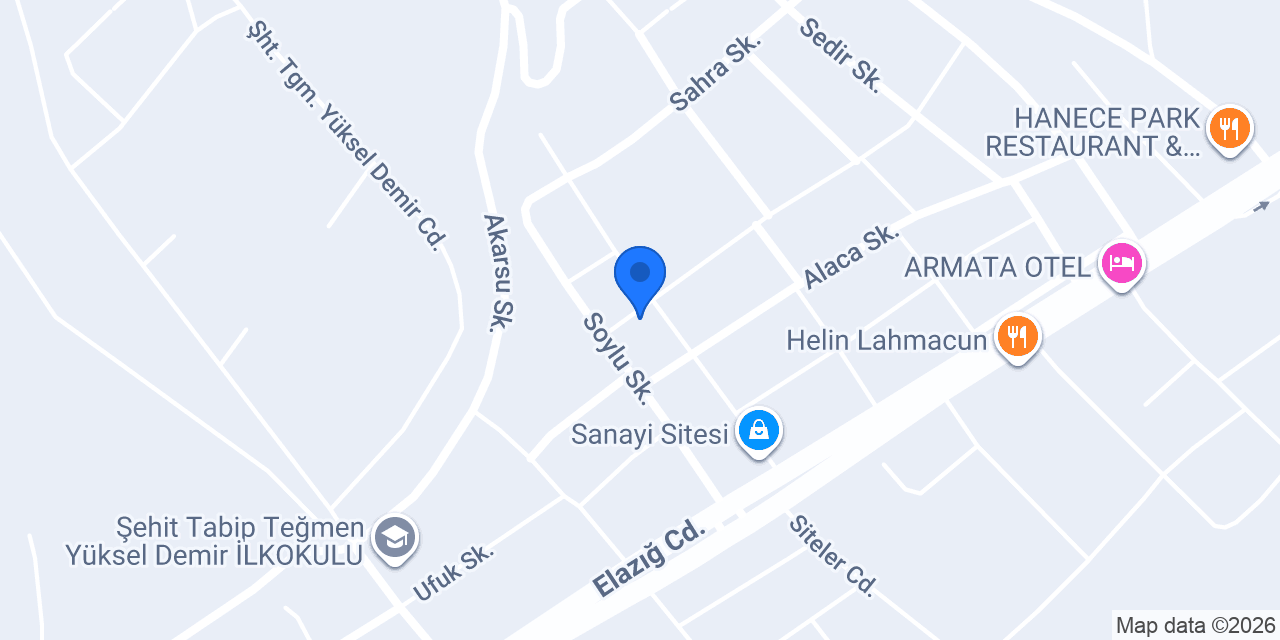 Çiçek mobilya yapı dekarasyon konumu