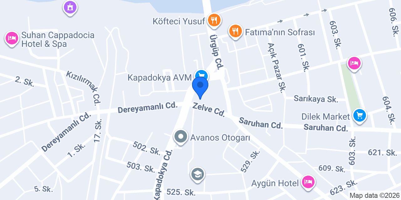 ilkan rent a car konumu