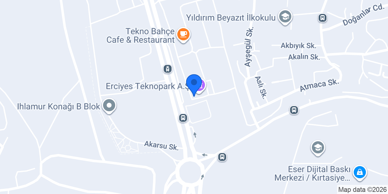 Netcom Bilgisayar A.S. konumu