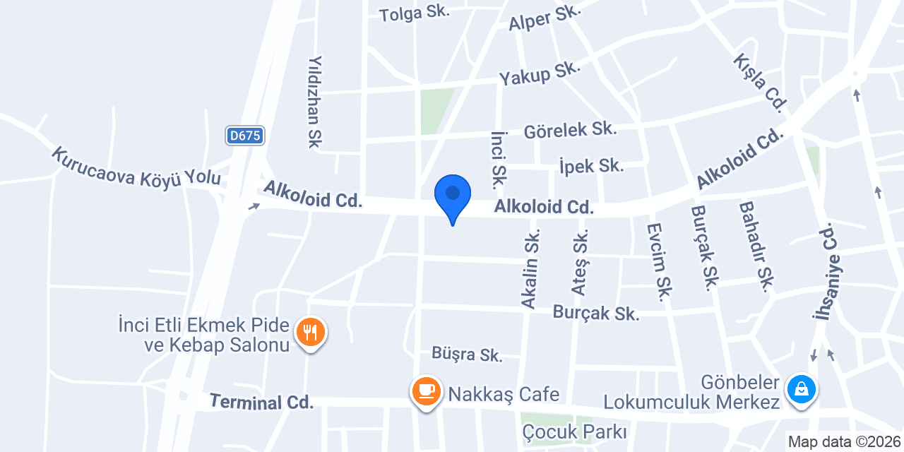 Pusula Cafe&Bistro konumu