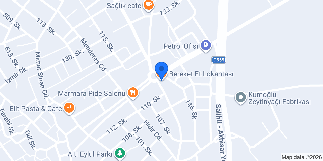 Bereket Et Lokantası konumu
