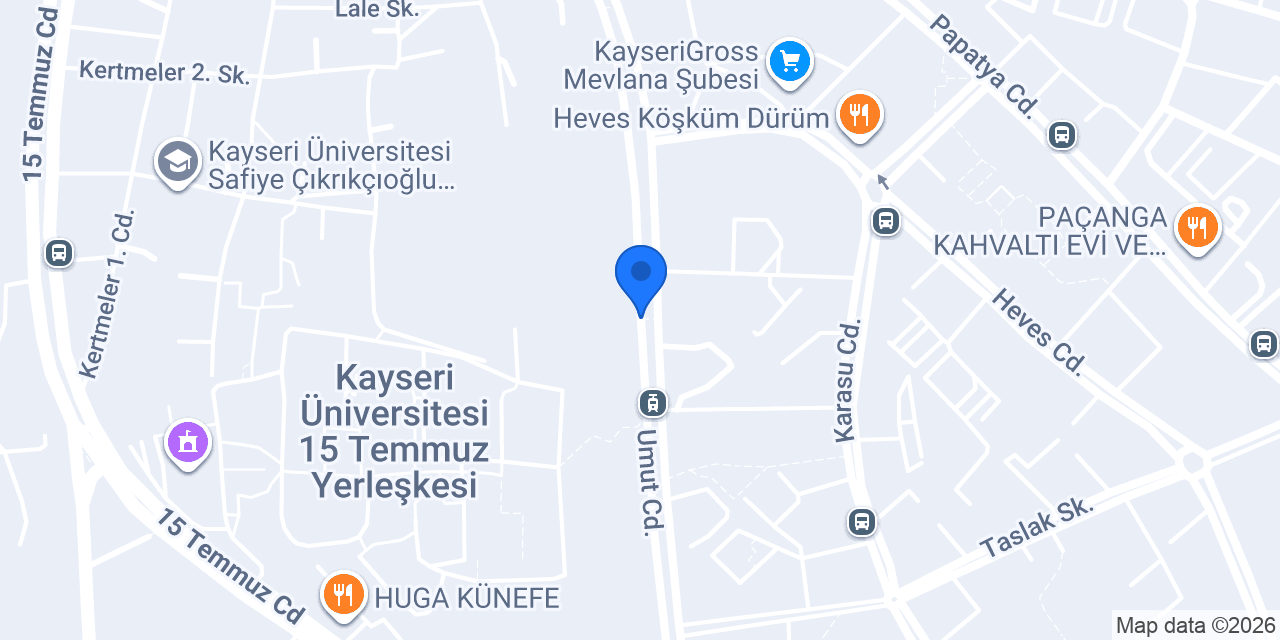 Arsdev Yapı konumu