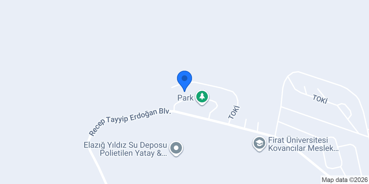 Kovancılar Toki taksi konumu