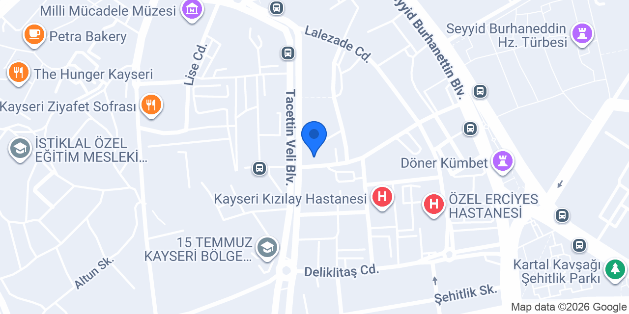 Op. Dr. Hülya Koç konumu