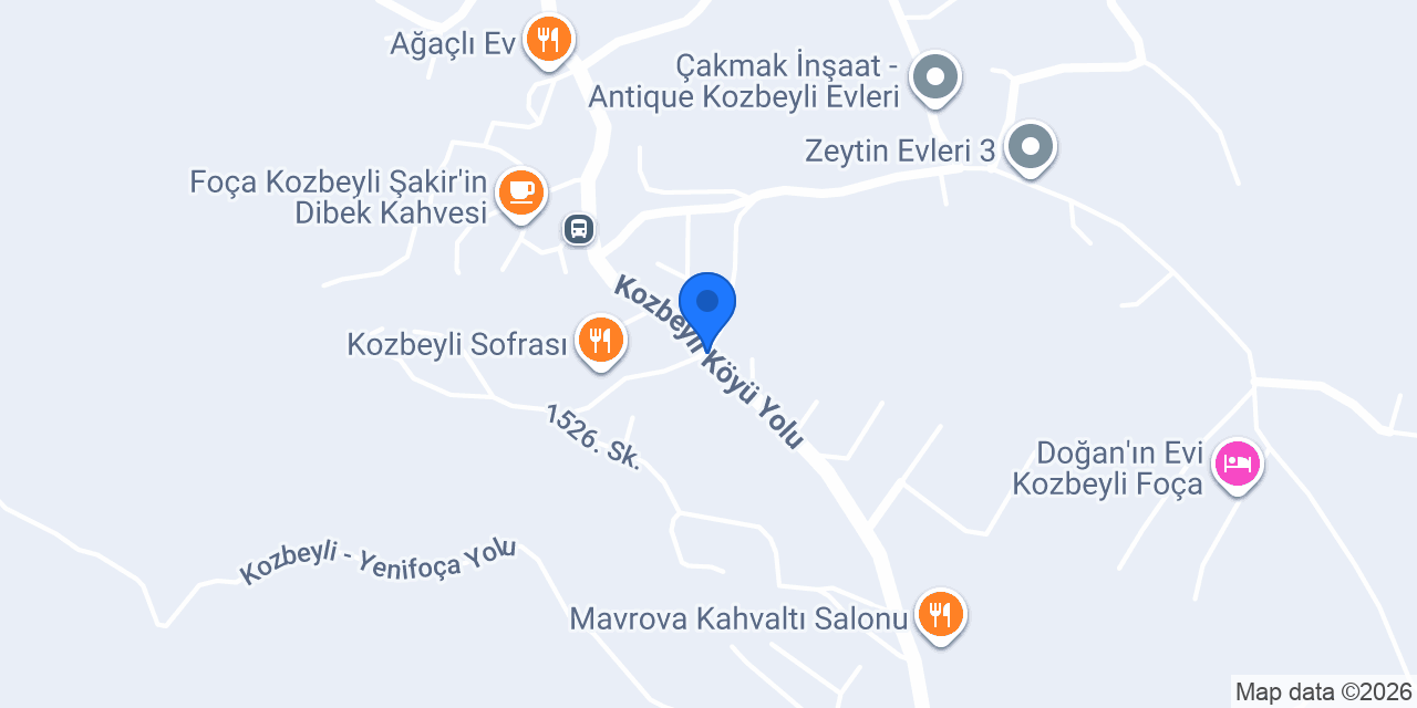 Antik Ev Kozbeyli konumu