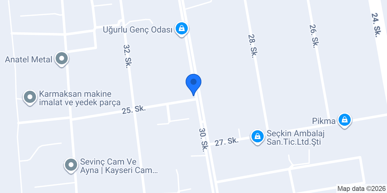 3Ender Çelik konumu